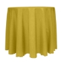 Gold - Majestic Reversible Dupioni-Satin Round Tablecloth 