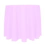 Light Pink - Majestic Reversible Dupioni-Satin Round Tablecloth 