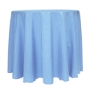 Light Blue - Majestic Reversible Dupioni-Satin Round Tablecloth 