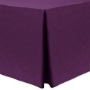 Aubergine, Majestic Fitted Tablecloth