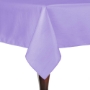 Lilac - Majestic Reversible Dupioni-Satin Round Tablecloth 