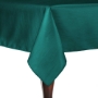 Teal - Majestic Reversible Dupioni-Satin Round Tablecloth 