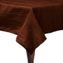 Copper, Delano Crinkle Taffeta Square Tablecloth