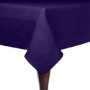 Purple, Havana Faux Burlap Square Tablecloth