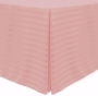 Dusty Rose, Poly Stripe Fitted Tablecloths