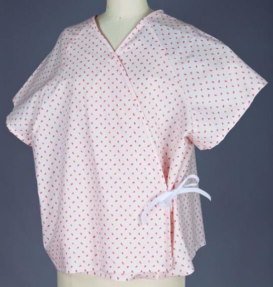 Mammography Patient Gowns Comfortable Kimono Style