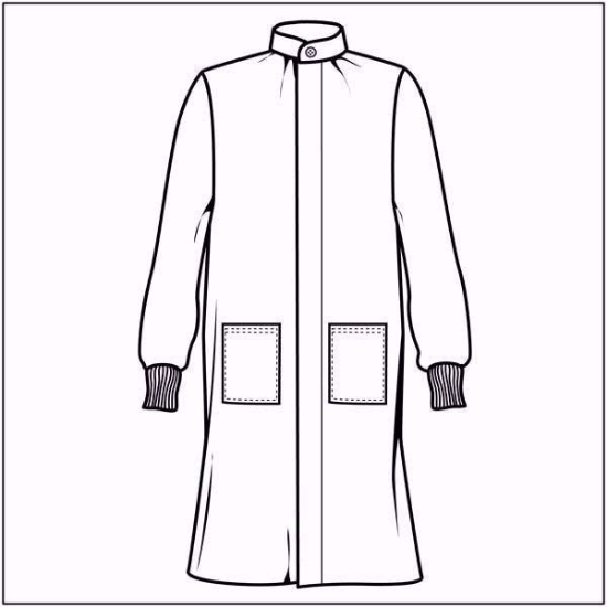 Lab Coats with Snaps