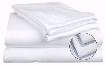 Knitted Flat Sheets & Pillowcase