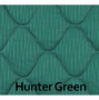 Hunter Green Quilted Bedspread