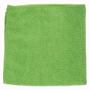 Green Microfiber Cleaning Cloth - 12" x 12"