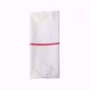 Red Stripe Herringbone Terry Towels