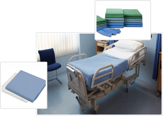 Hospital bedding sheets 