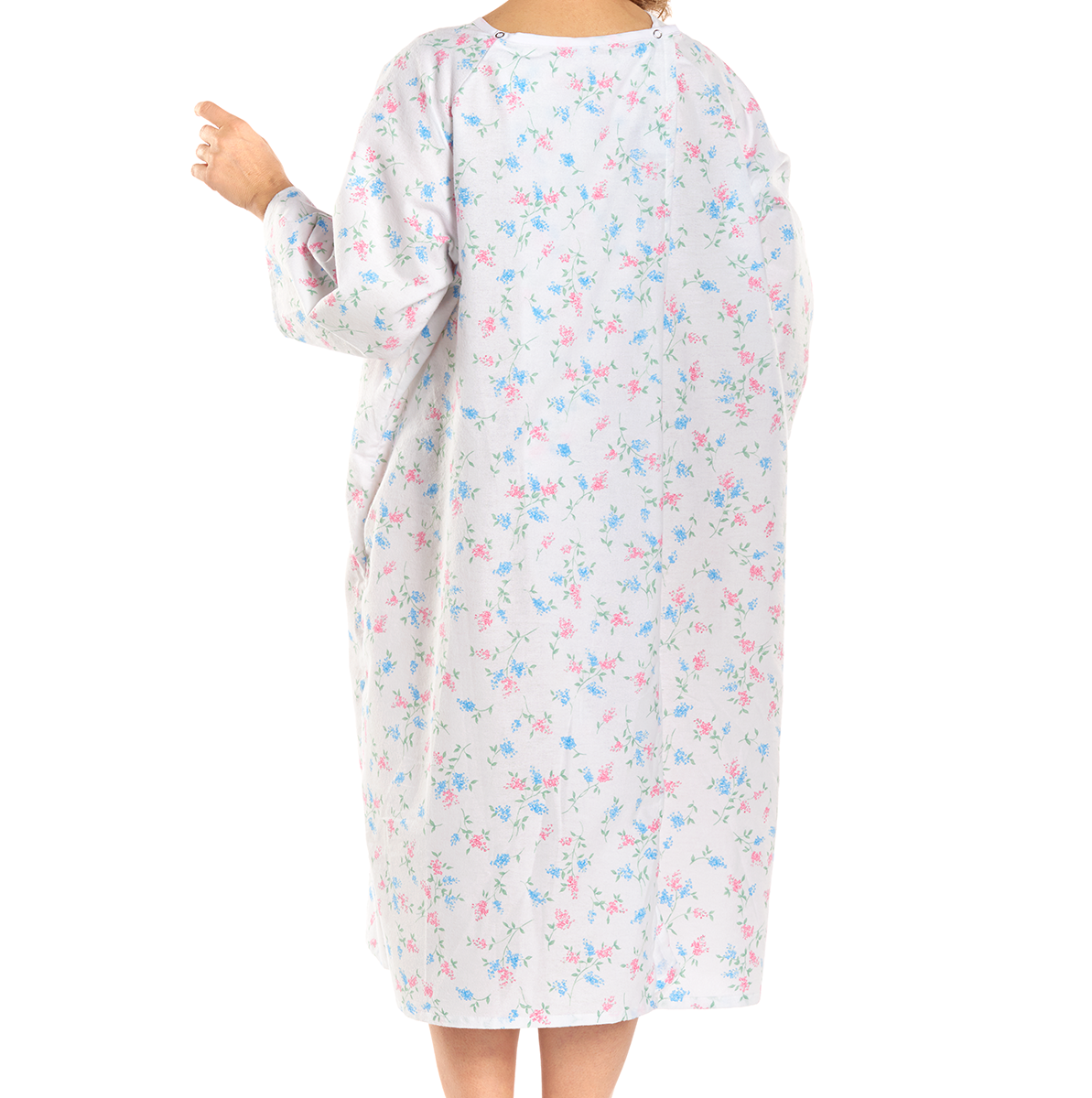 Flannel Hospital Gowns Wholesale Washable Patient Gown