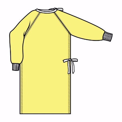 	Fluid Resistant Isolation Gown