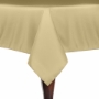 Basic Poly Square Tablecloth - Honey