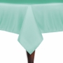 Basic Poly Square Tablecloth - Mint