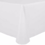 Basic Poly Banquet Tablecloth - White