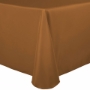 Basic Poly Banquet Tablecloth - Copper