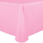 Basic Poly Banquet Tablecloth - Light Pink