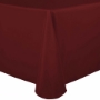 Basic Poly Banquet Tablecloth - Ruby