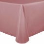Basic Poly Banquet Tablecloth - Dusty Rose