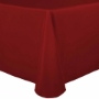 Basic Poly Banquet Tablecloth - Cherry Red