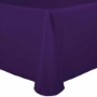 Basic Poly Banquet Tablecloth - Purple