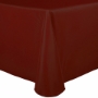 Basic Poly Banquet Tablecloth -  Terracotta