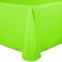 Basic Poly Banquet Tablecloth - Neon Green