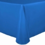Basic Poly Banquet Tablecloth - Cobalt