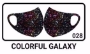 Face Mask-Colorful Galaxy