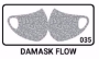 Face Mask-Damask Flow