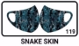 Face Mask-Snake Skin