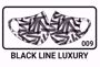 Face Mask-Black Line Luxury