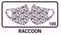 Face Mask-Raccoon