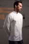 White, Wholesale Server Coat, 65/35 poly cot.,