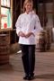 Black, Traditional Chef Pant 2 - 65/35 poly cot., twill
