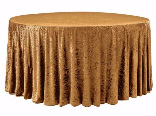 Velvet Round Table Cloth