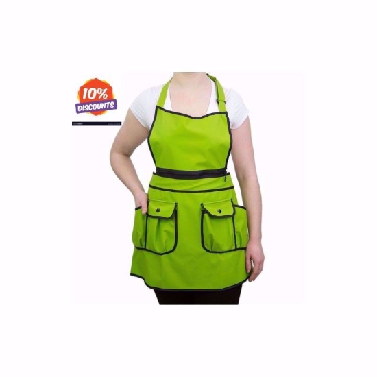 Courtney Apron - Lime Green