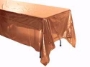 Copper, Tissue Lame Banquet Tablecloth