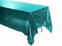 Green, Tissue Lame Banquet Tablecloth
