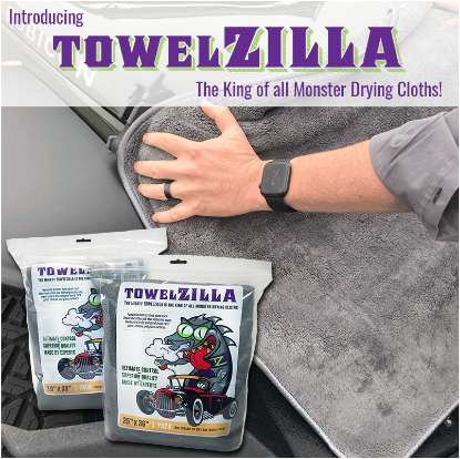 Towelzilla Microfiber Plush Car Drying Cloth