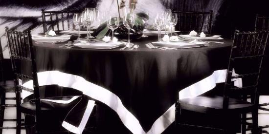 Sheer elegance tablecloth