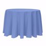 Basic Poly Round Tablecloth - Periwinkle
