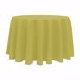 Basic Poly Round Tablecloth - AcidGreen