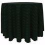 Poly Stripe Round Tablecloth - Forest