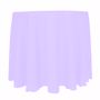Lilac - Majestic Reversible Dupioni-Satin Round Tablecloth 