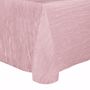 Pink, Delano Crinkle Taffeta Round Tablecloth