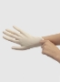  fromm clear powder free latex gloves small