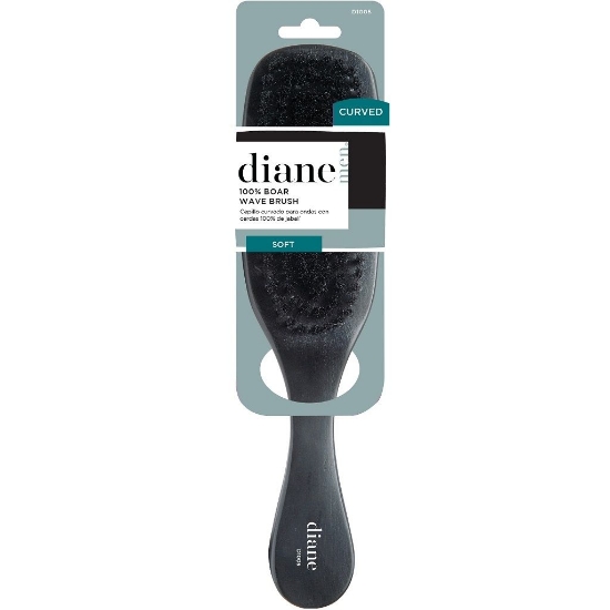 Diane curved wave brush
